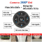 Camera 360 full 4 mắt camera siêu nét, camera trái, camera phải, camera trước, camera sau - Labaha